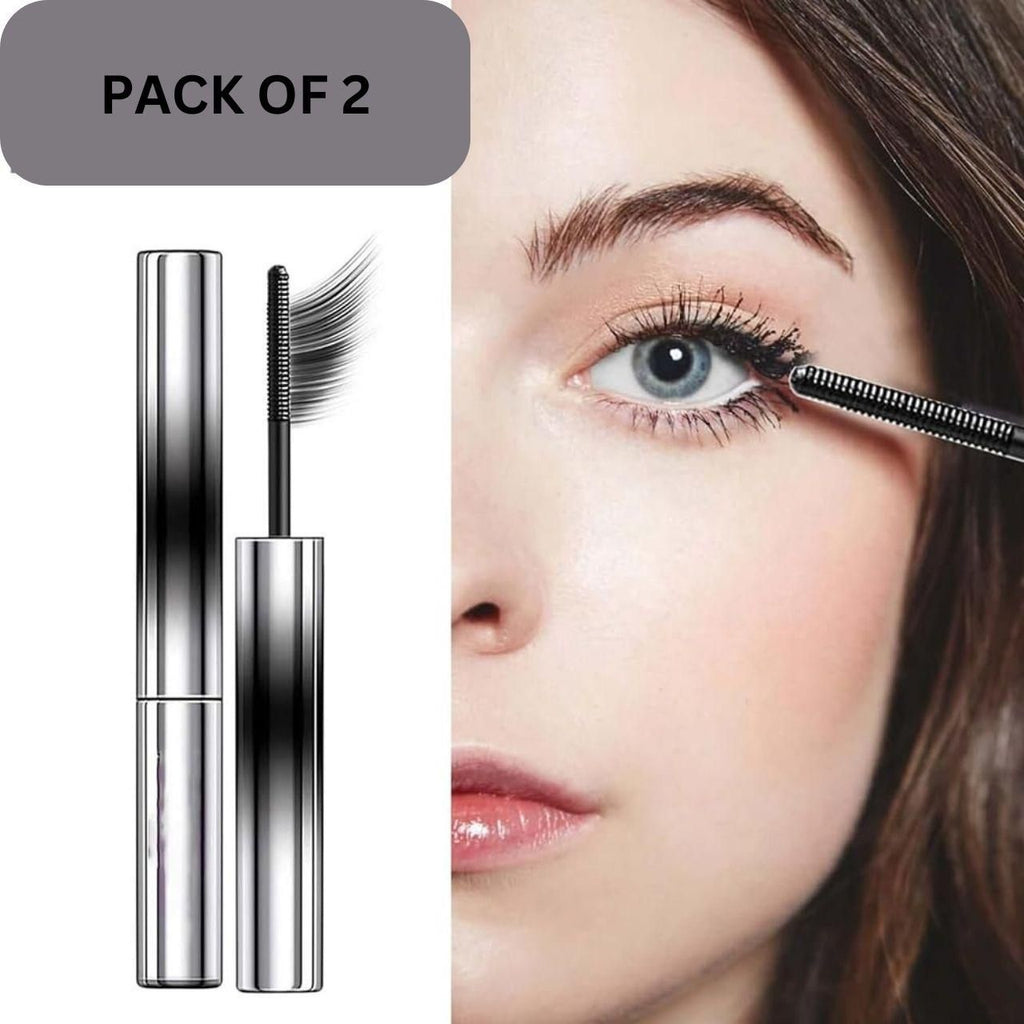 Luxury Waterproof Iron Brush Mascara (Pack of 2)