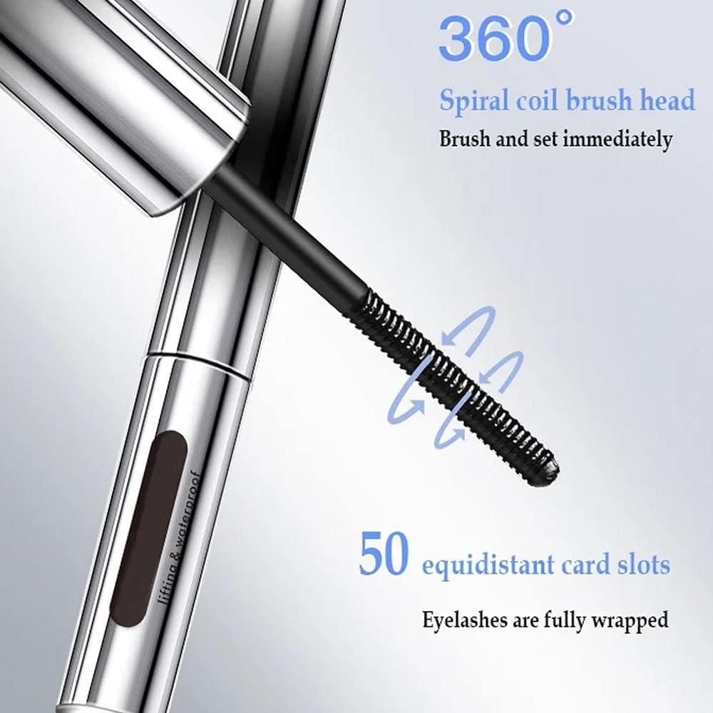Luxury Waterproof Iron Brush Mascara (Pack of 2)