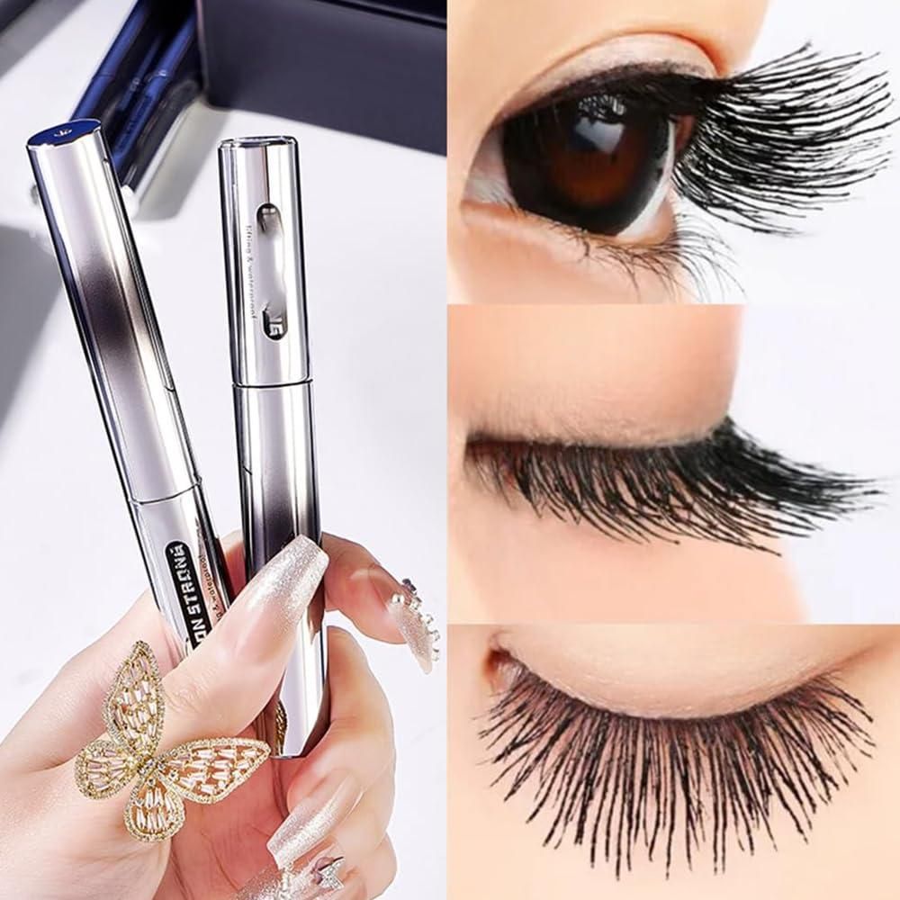 Luxury Waterproof Iron Brush Mascara (Pack of 2)