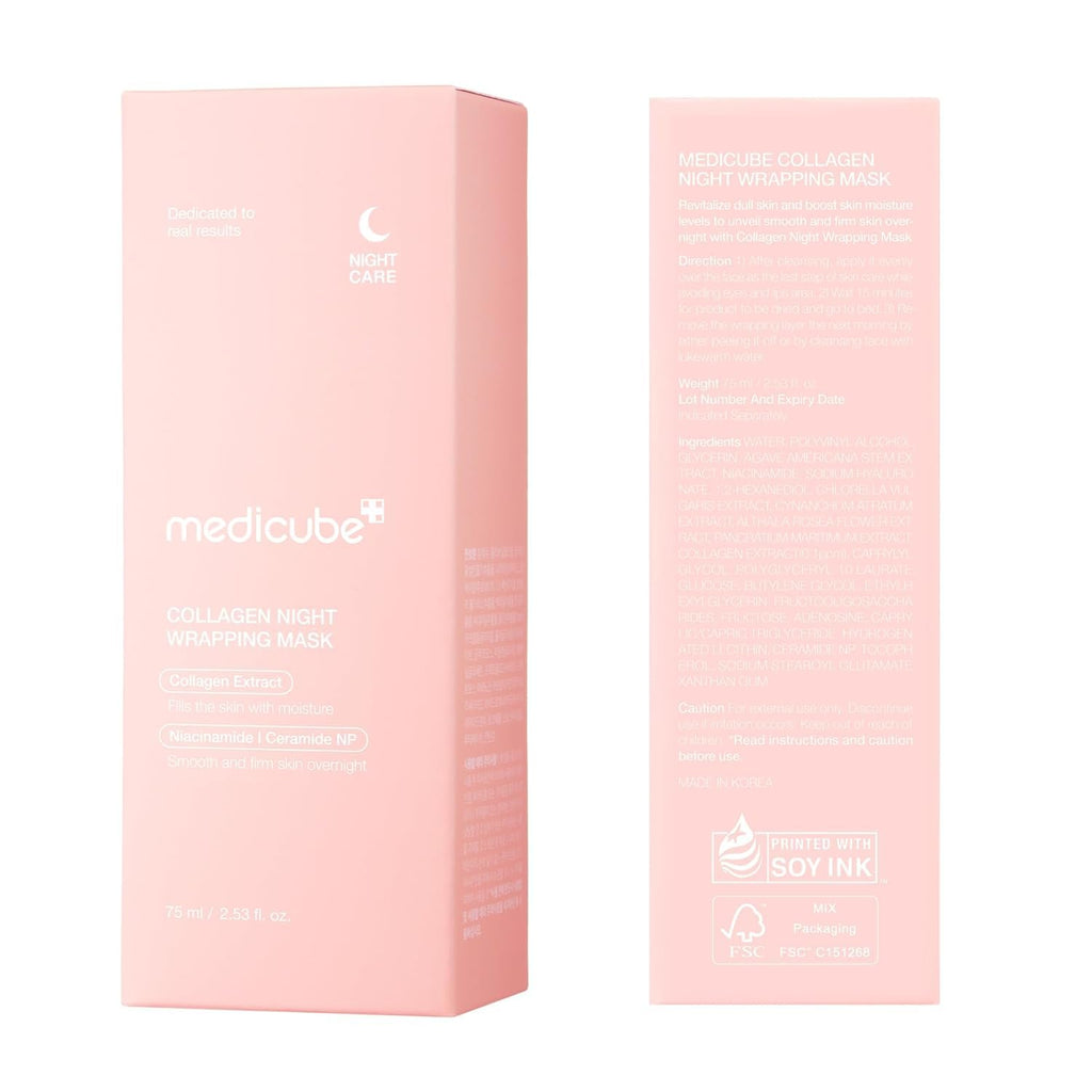Urbanpik Collagen Overnight Glass Skin Wrapping Mask
