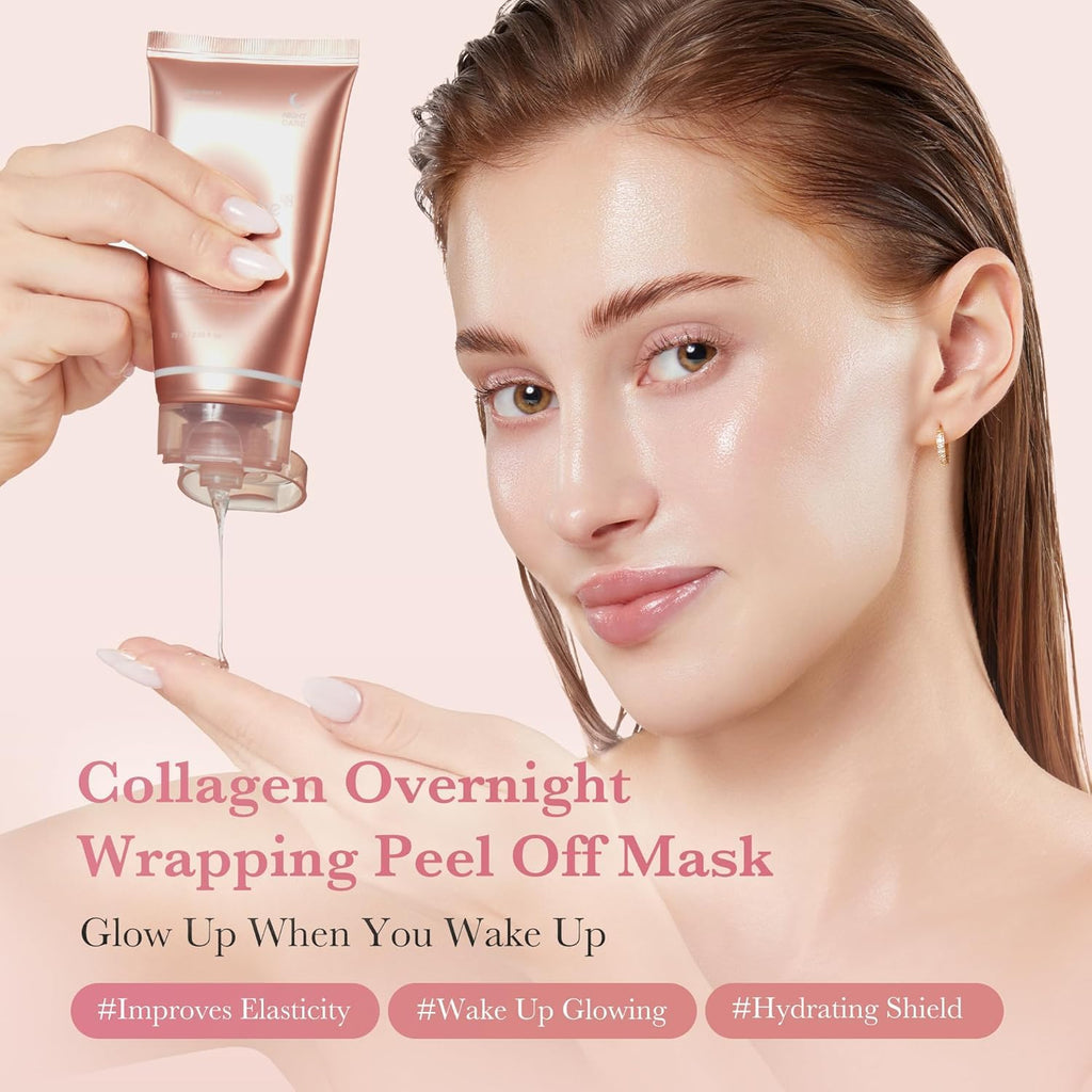 Urbanpik Collagen Overnight Glass Skin Wrapping Mask