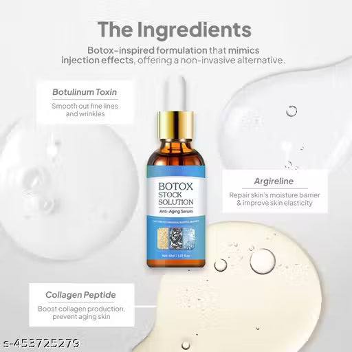 URBANPIK Botox Stock Solution Anti-Ageing Face Serum – 30ml