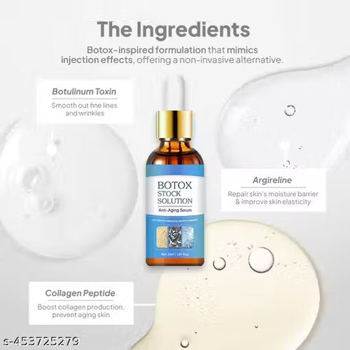 URBANPIK Botox Stock Solution Anti-Ageing Face Serum – 30ml